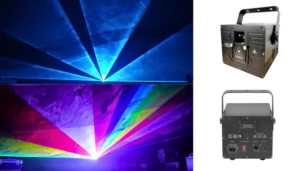 best 2W animation laser lights for mobile DJs